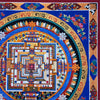 Kalachakra Mandala Large Tibetan Thangka Painting