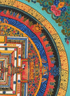 Kalachakra Mandala Tibetan Thangka Painting