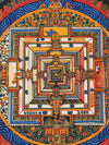 Kalachakra Mandala Tibetan Thangka Painting