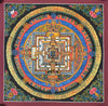 Kalachakra Mandala Tibetan Thangka Painting