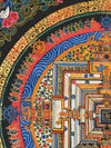 Kalachakra Mandala Tibetan Thangka Painting