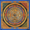 Kalachakra Mandala Tibetan Thangka Painting