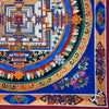 Kalachakra Mandala Large Tibetan Thangka Painting