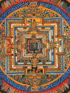 Kalachakra Mandala Tibetan Thangka Painting