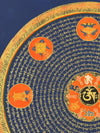 Om Mantra Mandala Thangka