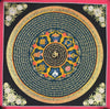 Om Mantra Mandala Thangka