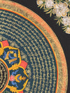 Om Mantra Mandala Thangka