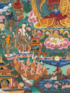 Pure Land Amitabha Buddha Masterpiece Thangka