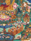 Pure Land Amitabha Buddha Masterpiece Thangka