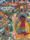 Pure Land Amitabha Buddha Masterpiece Thangka