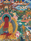 Pure Land Amitabha Buddha Masterpiece Thangka