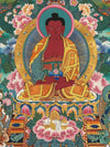 Pure Land Amitabha Buddha Masterpiece Thangka