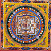 Kalachakra Mandala Large Tibetan Thangka Painting