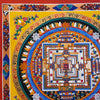 Kalachakra Mandala Large Tibetan Thangka Painting