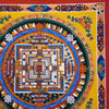 Kalachakra Mandala Large Tibetan Thangka Painting