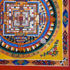 Kalachakra Mandala Large Tibetan Thangka Painting