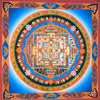 Kalachakra Mandala Large Tibetan Thangka Painting