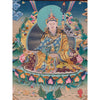 Guru Rinpoche Padmasambhava Thangka - Silk Framed