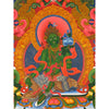 Green Tara Thangka