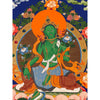 Green Tara Thangka