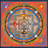 Kalachakra Mandala Tibetan Thangka Painting