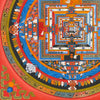 Kalachakra Mandala Tibetan Thangka Painting