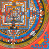 Kalachakra Mandala Tibetan Thangka Painting