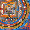 Kalachakra Mandala Tibetan Thangka Painting