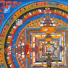 Kalachakra Mandala Tibetan Thangka Painting