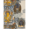 Manjushri & Jambhala Tibetan Thangka