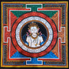 White Tara Mandala Thangka