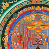 Kalachakra Mandala Tibetan Thangka Painting