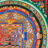 Kalachakra Mandala Tibetan Thangka Painting