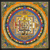 Kalachakra Mandala Tibetan Thangka Painting