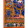 Two Arm Mahakala Thangka