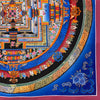 Kalachakra Mandala Tibetan Thangka Painting