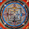 Kalachakra Mandala Tibetan Thangka Painting