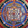 Kalachakra Mandala Large Tibetan Thangka Painting