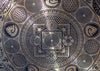 Flower of Life with Tibetan Deities Carving Gong