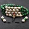 Ruby Zoisite with Howlite Mala