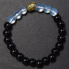 Black Onyx & Opalite Bracelet