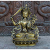 Manjushri Pure Bronze Statue with Antique Finishing