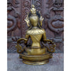 Vajrasattva Pure Bronze Statue with Antique Finishing