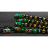 Onyx with Om Mantra Carving Mala