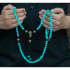 Tibetan Turquoise Elevate The Mind Mala