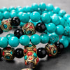 Tibetan Turquoise Elevate The Mind Mala