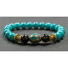 Tibetan Turquoise Elevate The Mind Bracelet