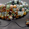 Moss Agate Wealth Mala