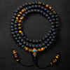 Lava Stone with Tiger Eye Guidance and Wisdom Mala