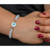 Opalite Serenity Evil Eye Protection Charm Bracelet